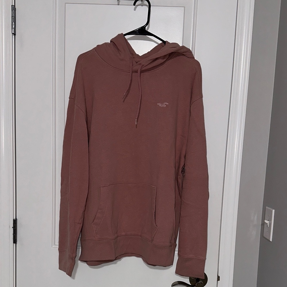 Hollister Women’s Soft Pink Hoodie